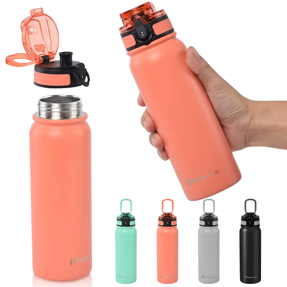 Big Sale for  Single Wall  Water Bottle, Clear Stock 20oz Stainless Steel 304, Perfect for Sports,/Outdoor/Indoor, Keeps  Cold