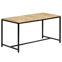 dining table 55 1x27 6x29 5 solid rough mango wood