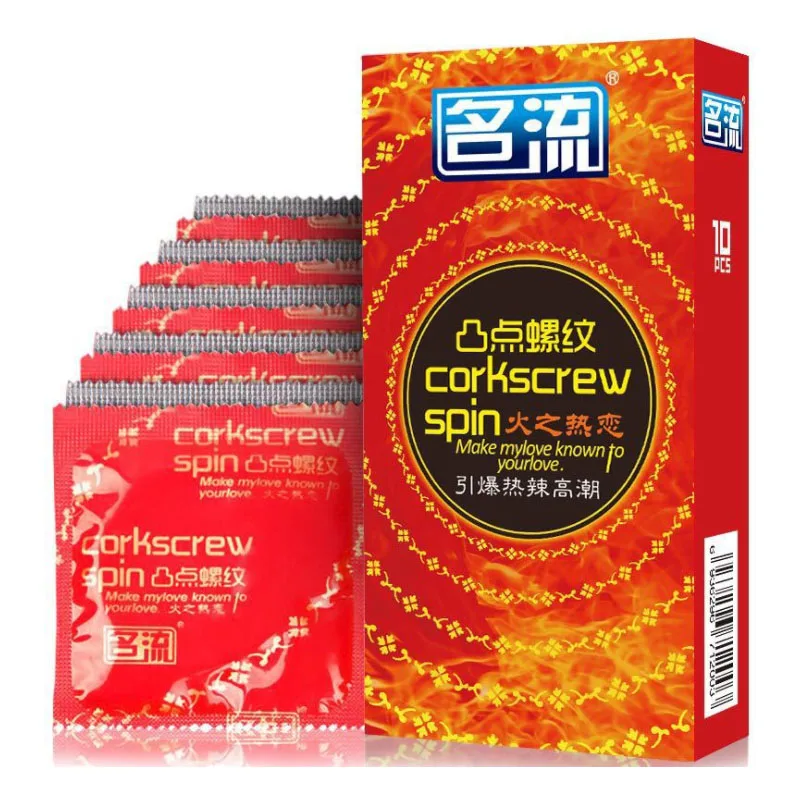 100% оригинальные презервативы из натурального латекса 10 шт./корт. пробка в горошек