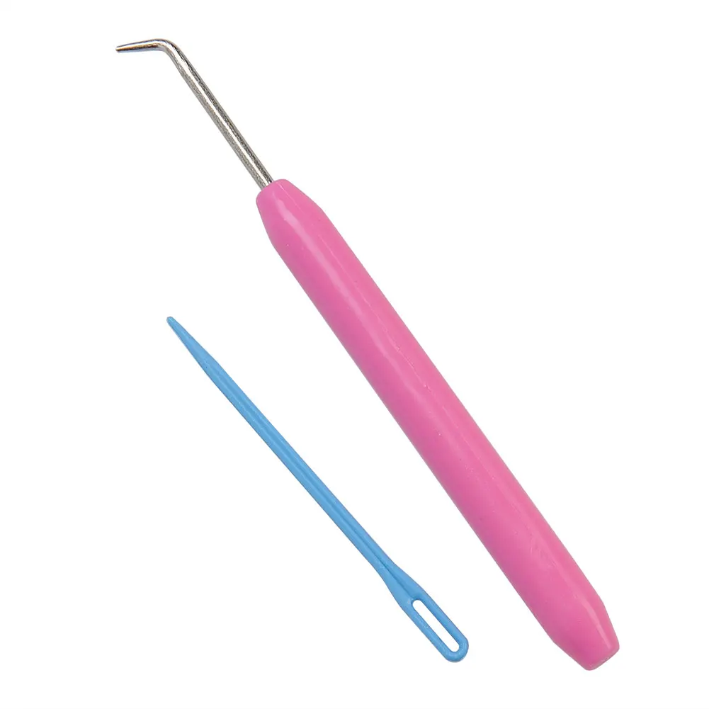 Peg Board Hook Set Loom Kit Knitting 4 Size Weaving Scarf Weaving DIY Craft Long Shape Plastic Tool Muffler Hobbies Cape Shawl