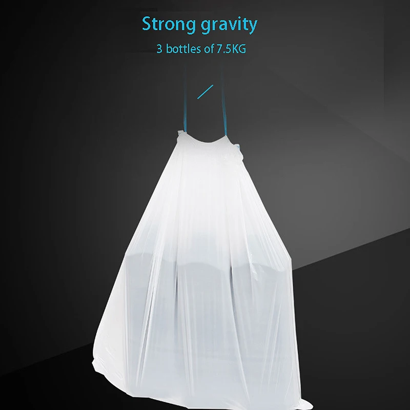

250 Pcs Home Kitchen Bathroom Extra-Thick Plastic Drawstring Trash Bag Leakproof Strong Trash Bag 30 Gallon Garbage Bags