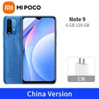 Оригинальный Смартфон Xiaomi Redmi Note 9 6 ГБ 128 ГБ Восьмиядерный процессор Snapdragon 662 Аккумулятор 6000 мАч камера 48 МП 6,53 