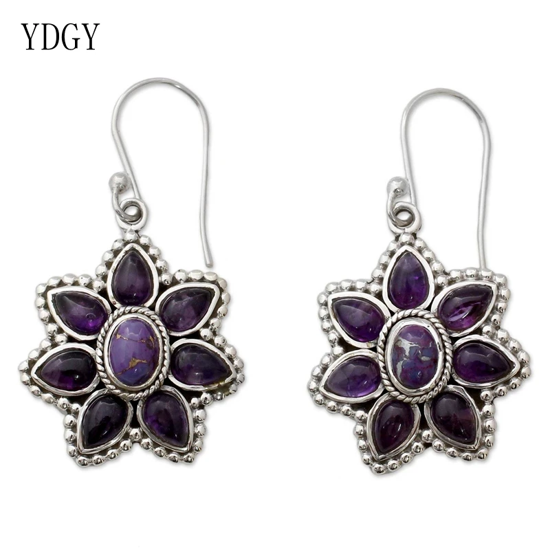 Женские Длинные геометрические серьги YDGY большие ручной работы в богемном стиле