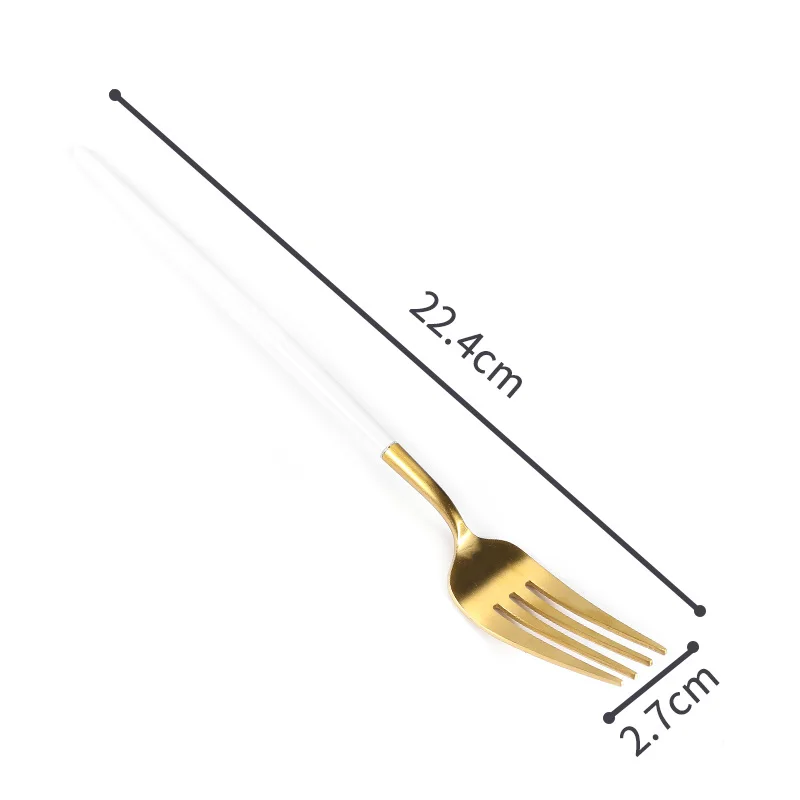 Семейный обеденный набор столовые приборы ножи вилки ложки Западная кухонная