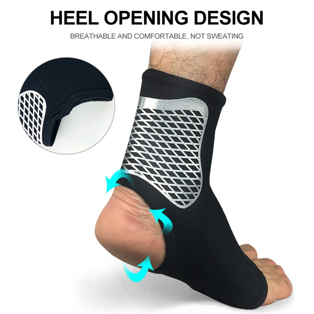 Sports Ankle Support Football Basketball Badminton Sport Protection Bandage Elastic Sprain Brace Guard Protector |