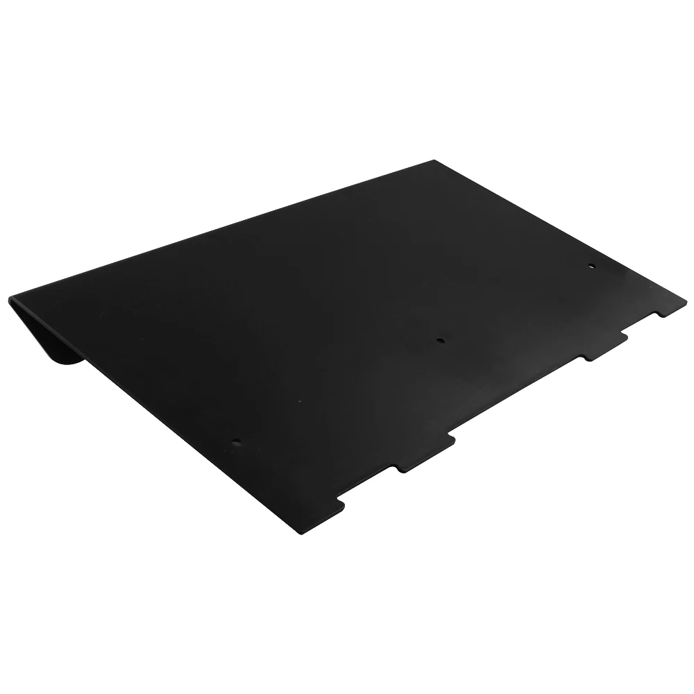 ABS универсальный задний бампер 4 ребра диффузор плавник черный для Honda Acura 22 &quotx