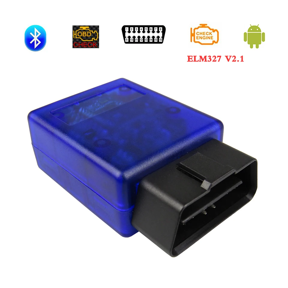 VgateOBDII сканер ELM327 Bluetooth V2.1 OBD2 Автомобильные диагностические инструменты ELM 327 OBD 2