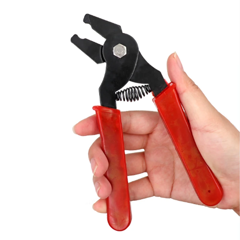 

1 Pcs Hog Ring Plier And 600pcs M Clips Staples Animal Wire Cage Clamp Chicken Quail Bird Rabbit Poultry Cage Installation Tools