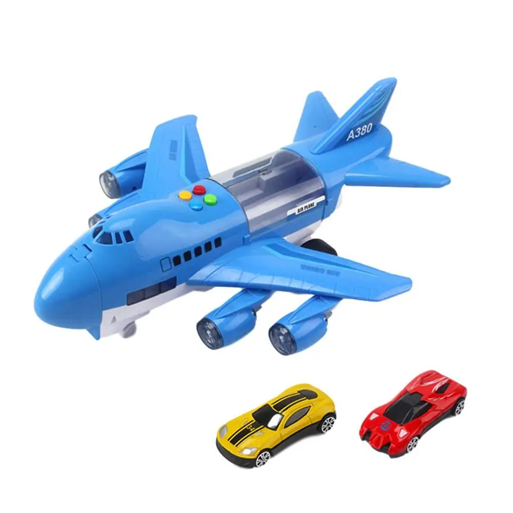 

New Music Story Simulation Track Inertia Children's Toy Aircraft Large Size Passenger Plane Kids Airliner Toy Car