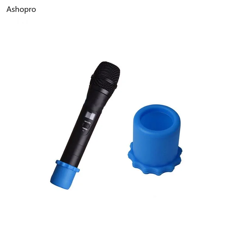 

2 pcs/lot Microphone Silicone-rubber Anti Slip Roller Ring Handheld Microphone Accessories Protection for Karaoke DJ Microphone