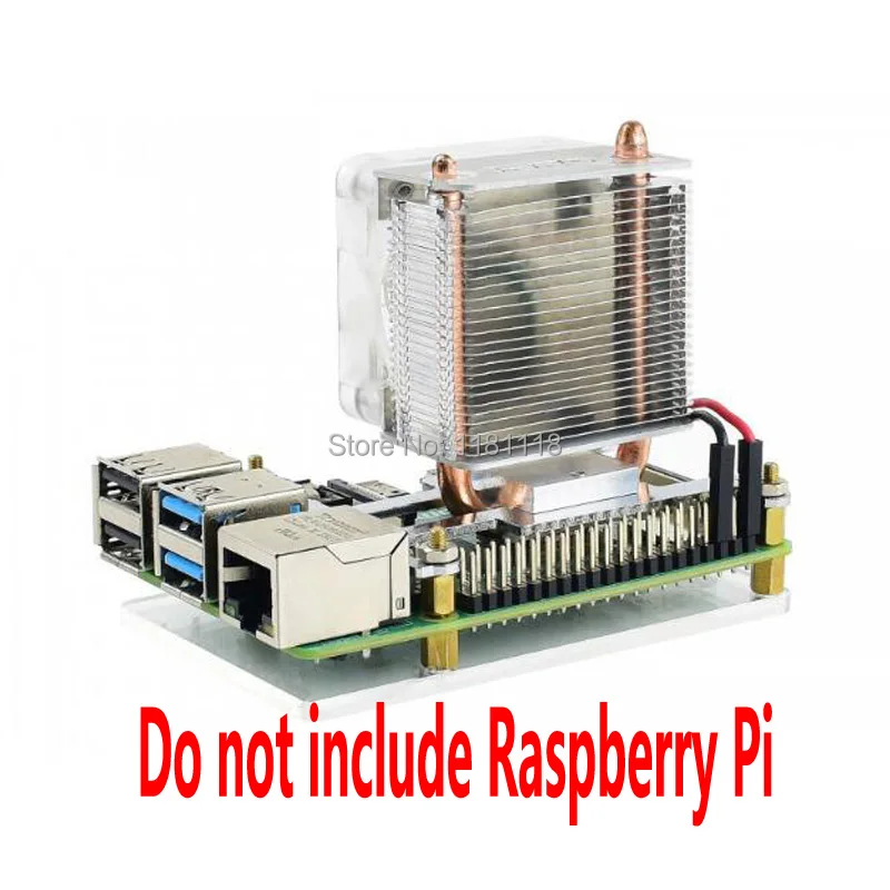 Кулер для охлаждения ЦП Raspberry Pi ICE Tower отличное рассеивание тепла 3B plus