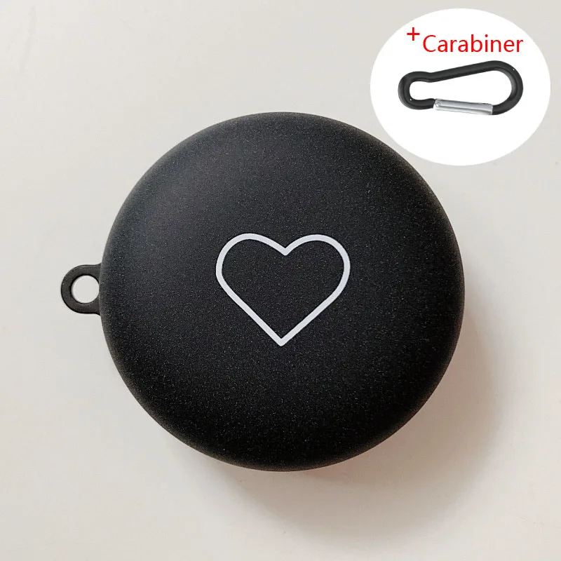 

for oppo Enco W31 wireless bluetooth headset box charging protective cover Enco W31 love hard shell with carabiner