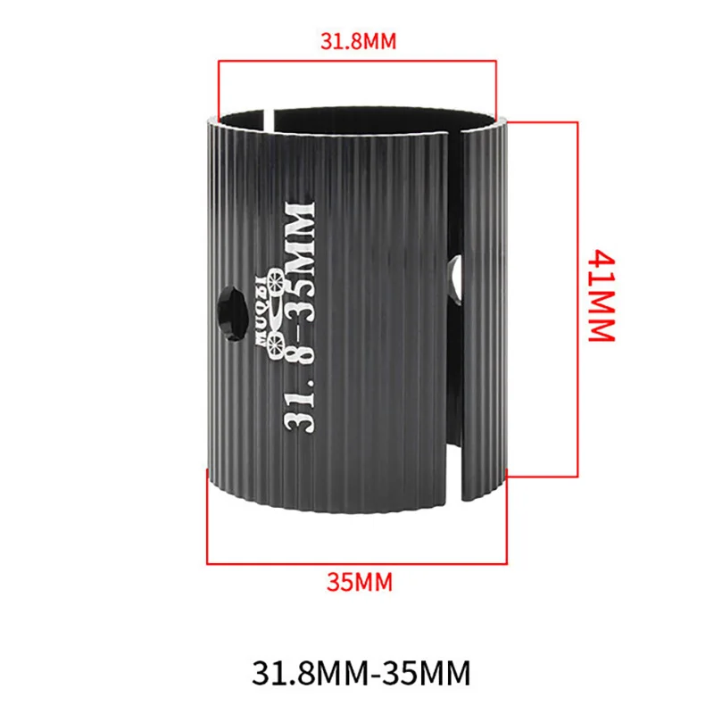 

MUQZI Bike Handle Bar Shim 31.8-35mm Bicycle Bushing Stem Reducer