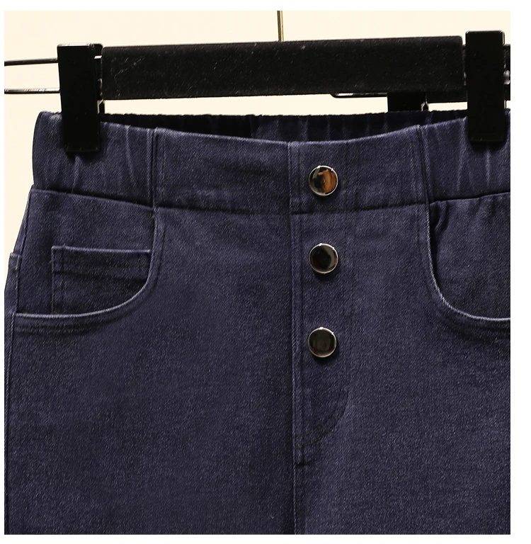 

6xl good quality plus big size panty women spring winter autumn 2020 high waist stretch black pants female trousers A5414