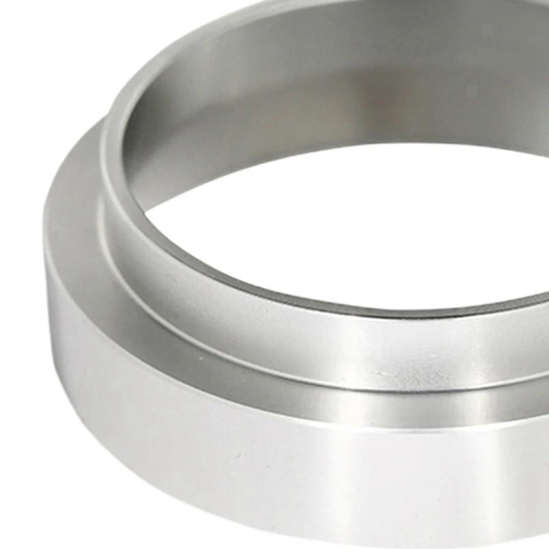 Stainless Steel Coffee Dosing Ring With 51Mm Espresso Tamper &amp Distributor Dual Head Leveler |