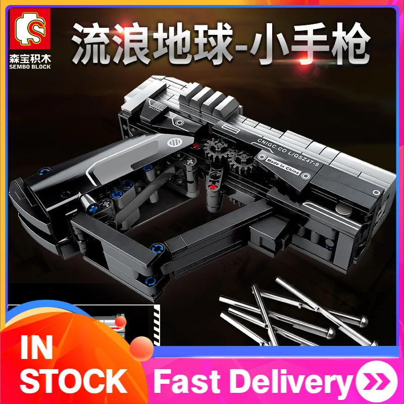 SEMBO 704202 364 шт MOC Technic серии строительные блоки странствующая земля маленький