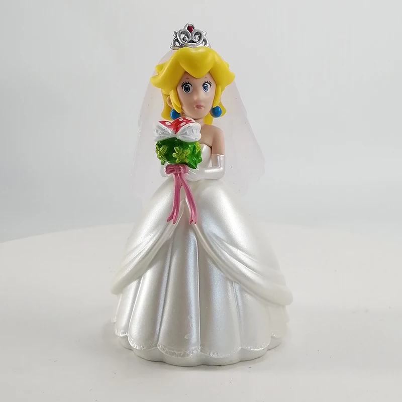Экшн-фигурка из ПВХ в стиле Super Mario Bros Prince Bowser Princess Peach коллекционные
