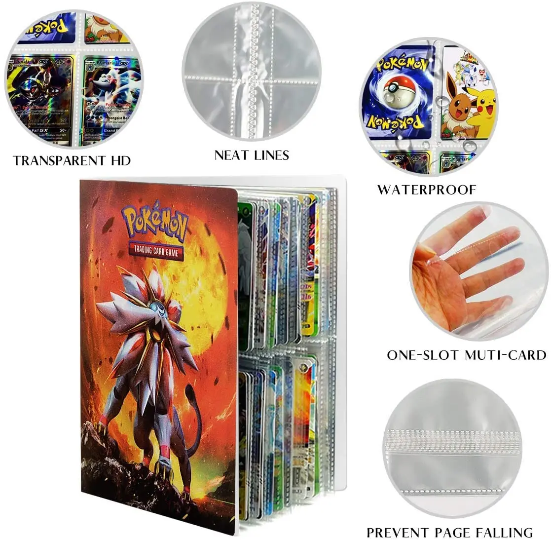 Альбом для карт TOMY с покемонами классная книга 240 шт. аниме карты коллекционеров