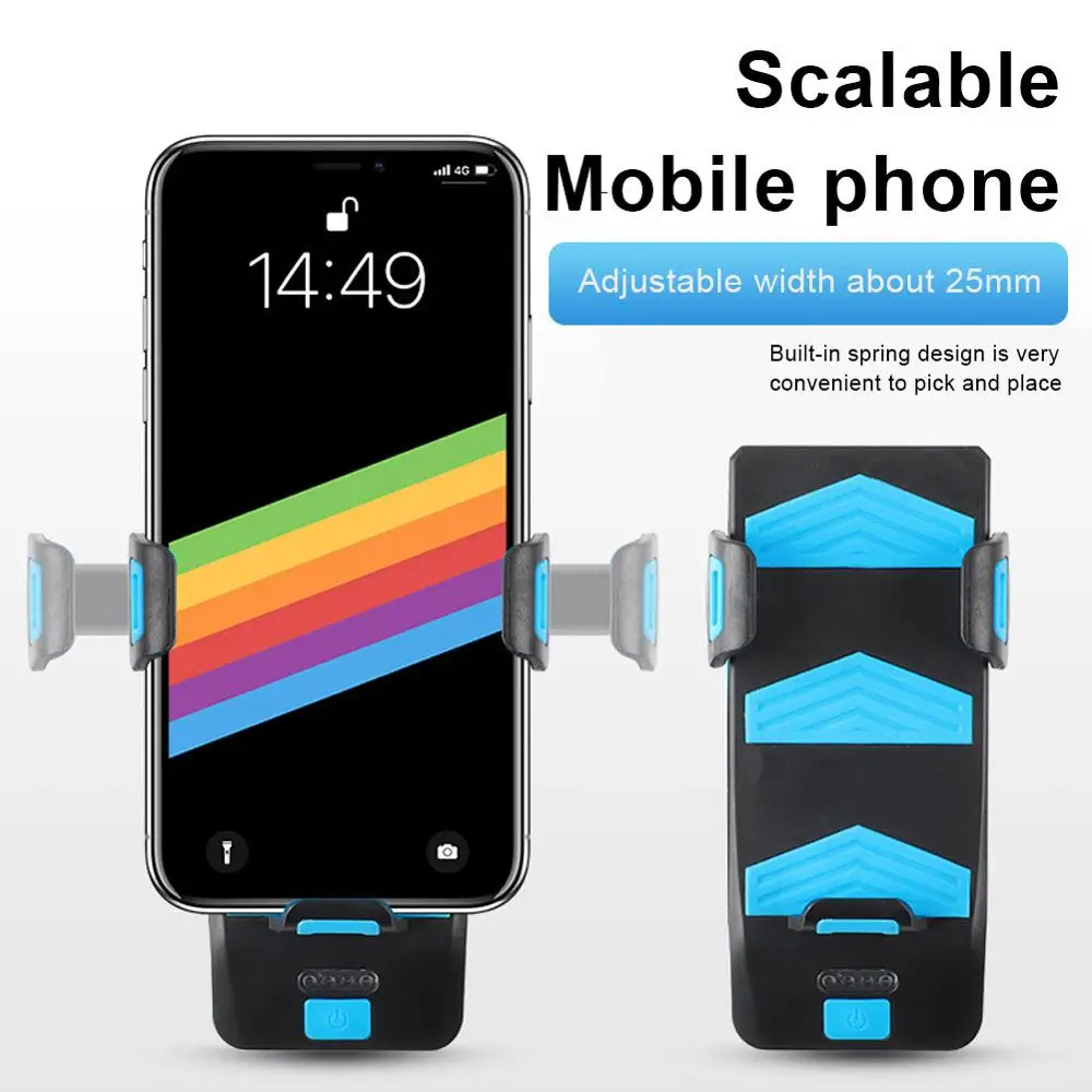 Водонепроницаемый велосипедный держатель для фар мобильный телефон USB зарядка