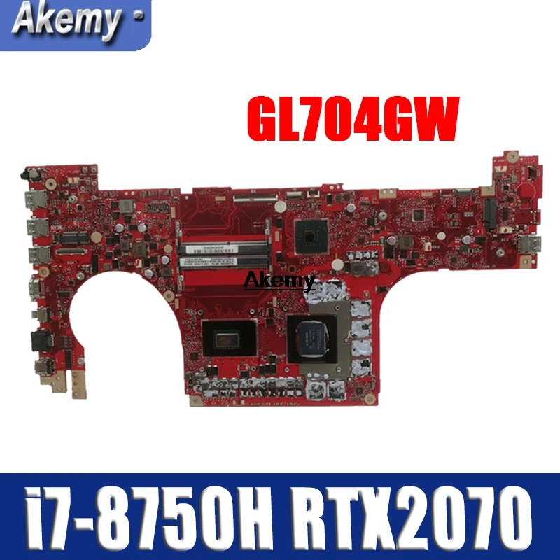 GL704GW материнская плата i7-8750H RTX2070 для ROG For Asus GL704 GL704G ноутбука (обмен)! | Компьютеры и