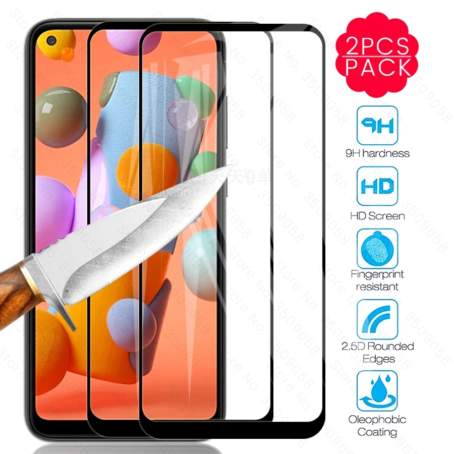 

Защитное стекло для Samsung Galaxy A11, A11, 11A, 2020, SM-A115F/DS, 6,4 дюйма, 2 шт.