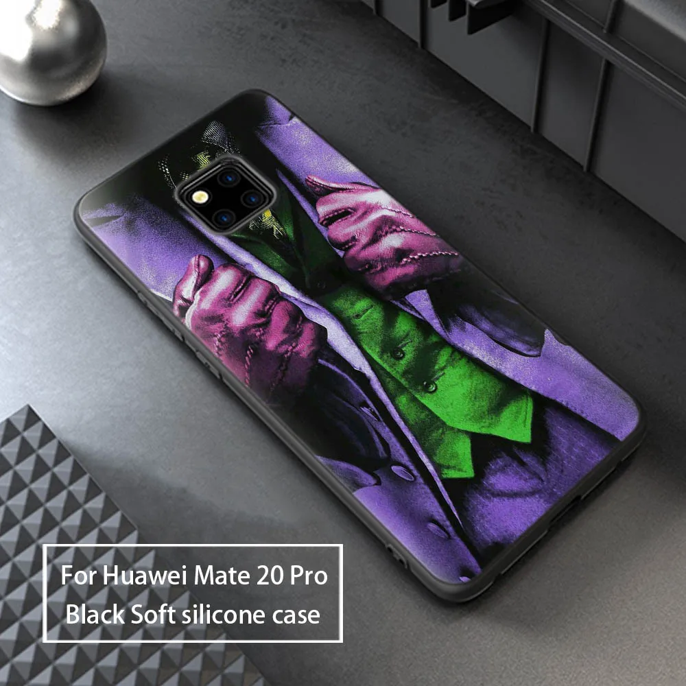 Мягкий Силиконовый ТПУ чехол joker для huawei mate 20 Pro Чехол Стиль чехол для huawei mate 20 Pro Чехол