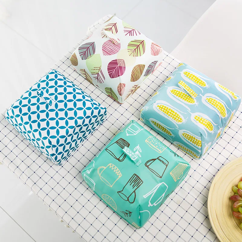 Портативная Крышка для еды фольга прекрасные фрукты складная Пылезащитная