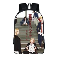 tokyo revengers schoolbags for teenage girls large capacity children shoulder bags backpack fashion anime accessory 16 inches