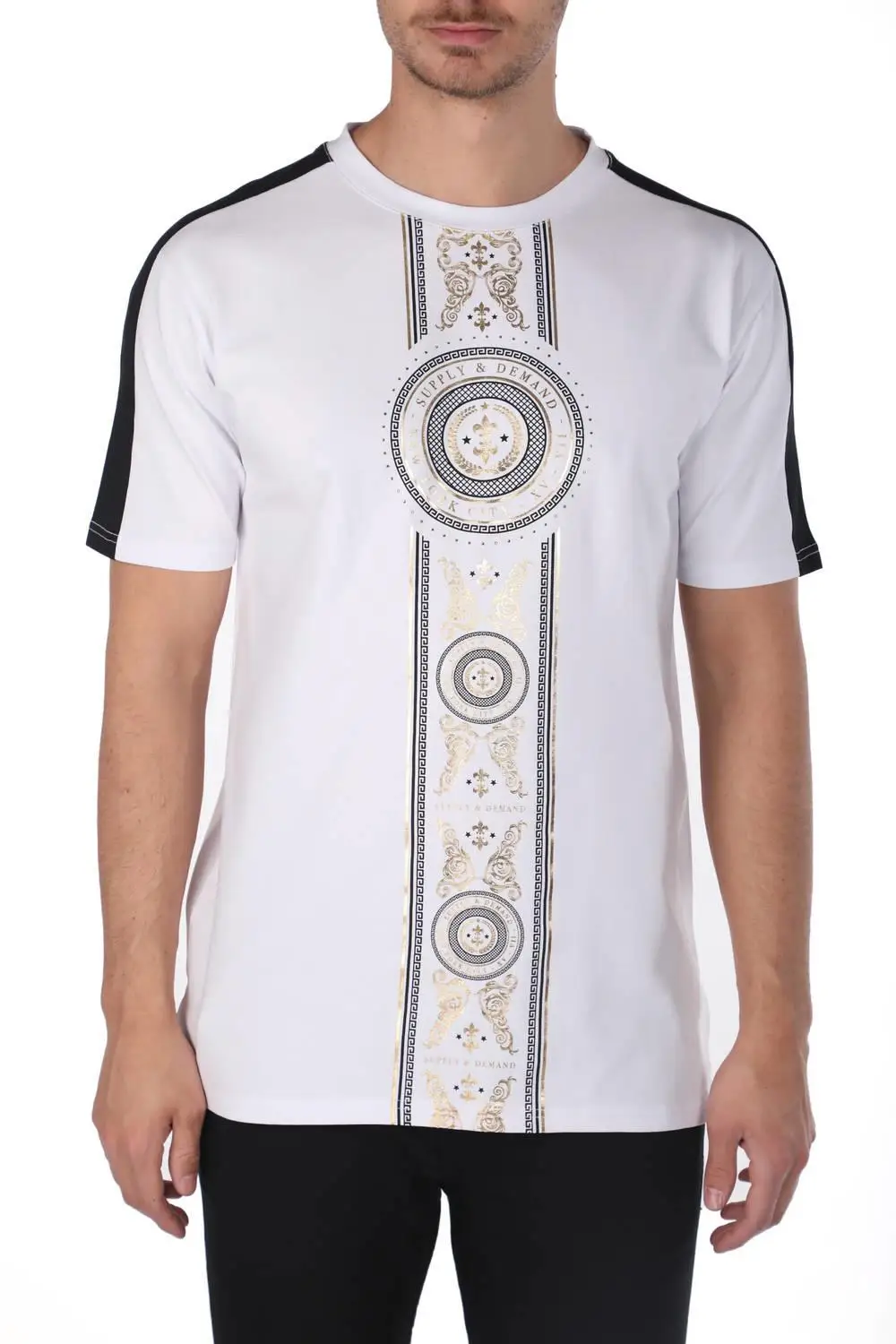 

Erkek Baskl Bisiklet Yaka T-Shirt