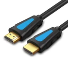 Высокоскоростной HDMI-совместимый кабель 2,0 HD ТВ адаптер позолоченный штырь-штырь для HD TV LCD ноутбука PS3 проектора расширитель компьютера