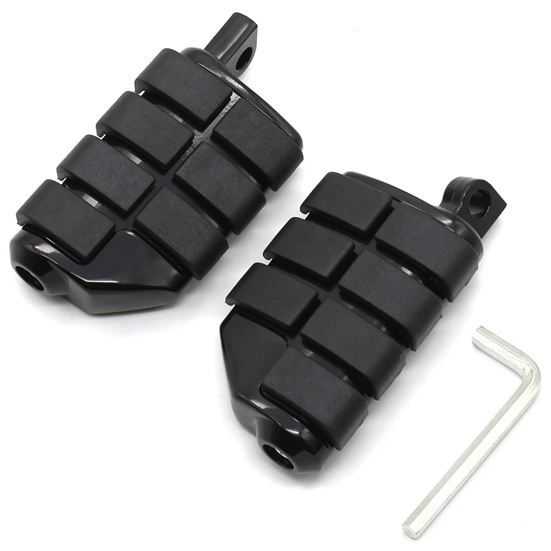 Универсальные подножки для мотоцикла 10 мм для Harley Davidson Touring Softail Dyna передняя/задняя автострада.