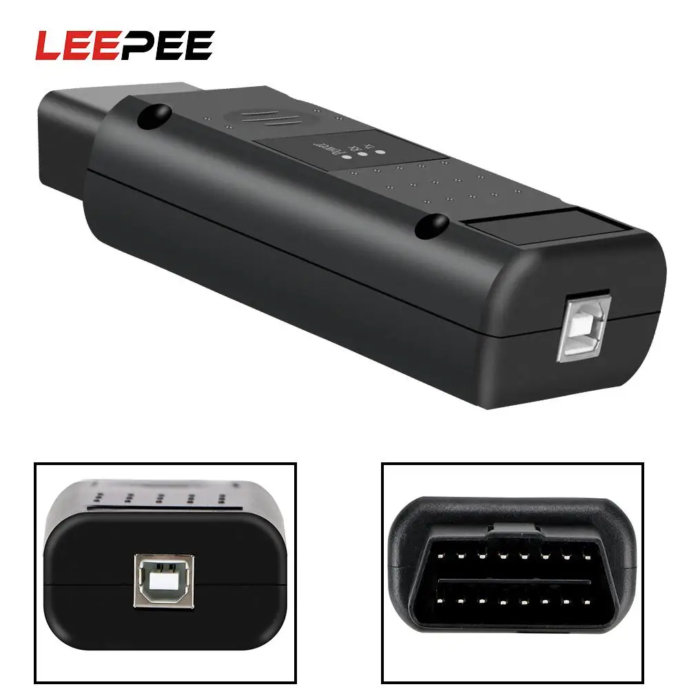 

Сканер LEEPEE PIC18F458 FTDI CAN BUS OBD OBD2, Автомобильные диагностические инструменты для Opel Flash, обновление прошивки OPCOM V5