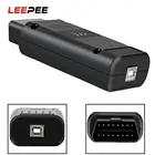 Сканер LEEPEE PIC18F458 FTDI CAN BUS OBD OBD2, Автомобильные диагностические инструменты для Opel Flash, обновление прошивки OPCOM V5