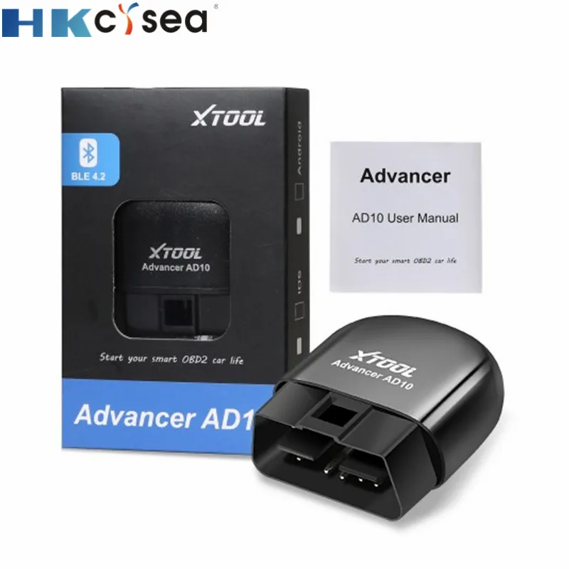Автомобильный диагностический сканер XTOOL Advance AD10 OBD2 OBD 2 ELM327|Программаторы с