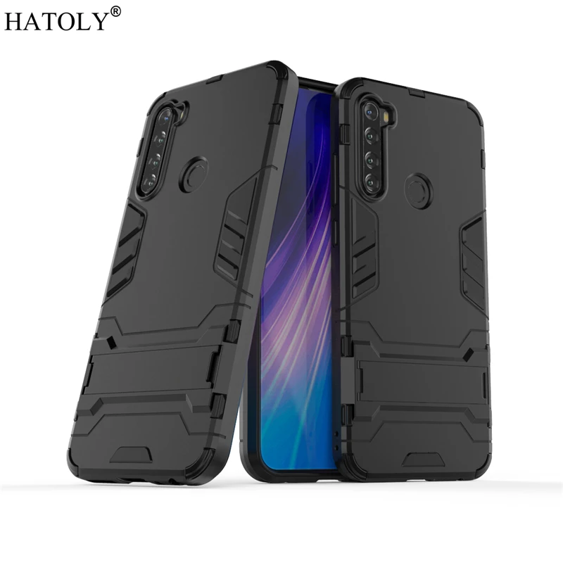 Для Xiaomi Redmi Note 9s 8 Pro чехол для 8T 7 8A 7A 6 6A Mi 10 с броней робота жесткий телефона из
