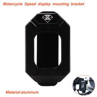 motorcycle protection mount speed gear led display indicator fixing bracket universal aluminum alloy