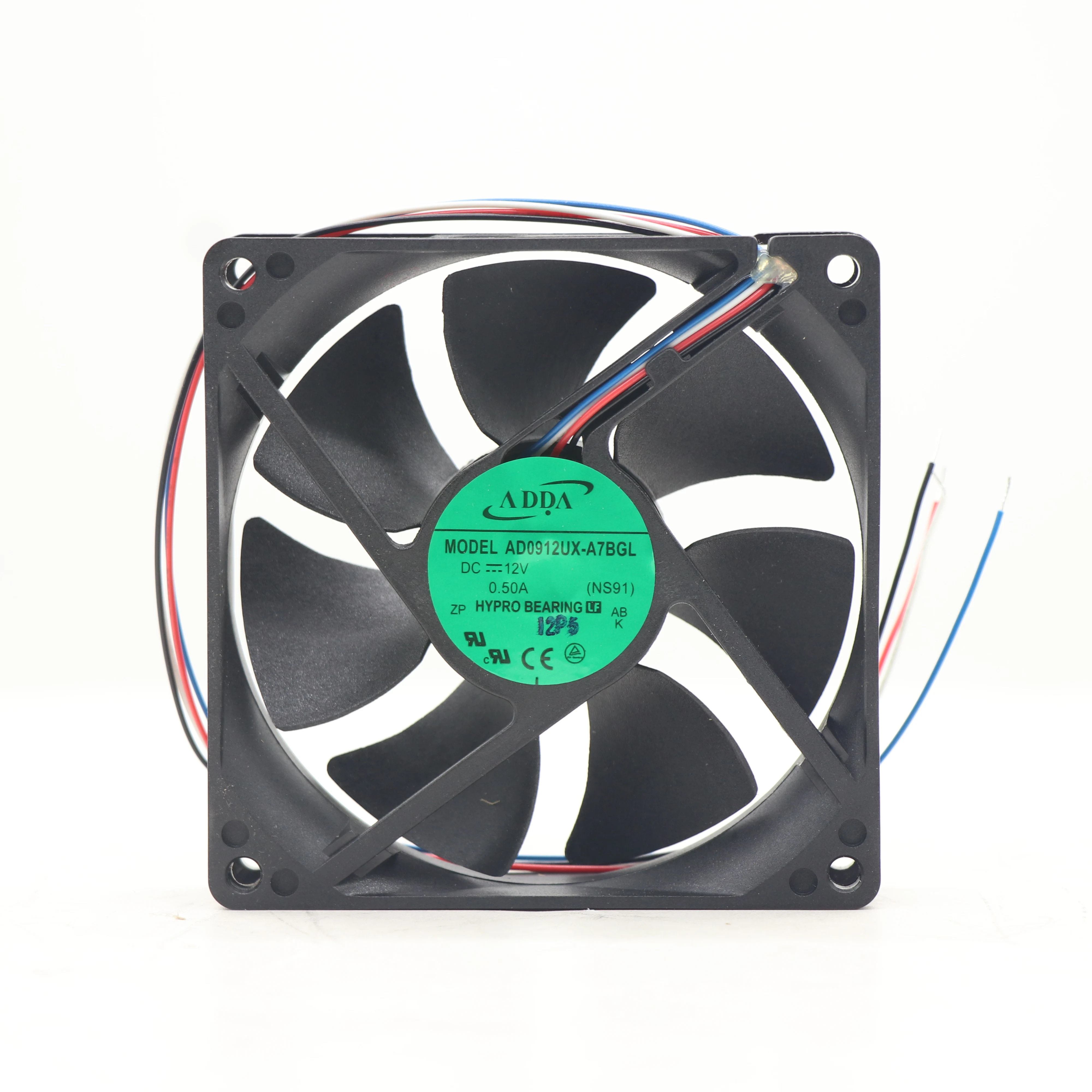 

New Original ADDA AD0912UX-A7BGL DC12V 0.50A 4-PIN/4-WIRE 90x90x25mm Case fan,Cooling Fan