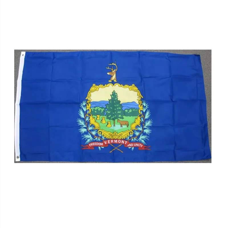 

johnin 90x150cm us usa state vermont flag