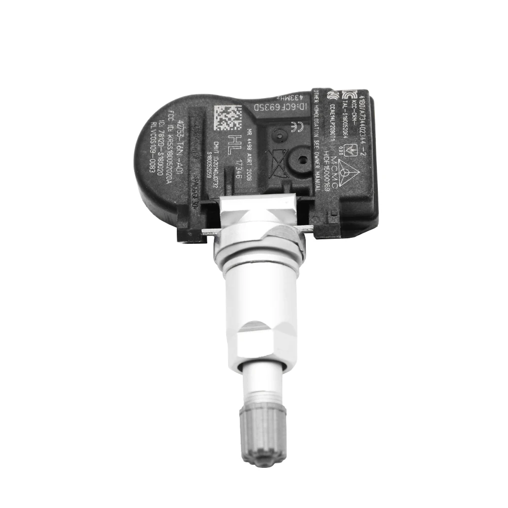 Датчик давления в шинах Acura TLX TPMS для 2018 2019 2020 42753-T6N-A01 42753-T6N-TBD 433 МГц | Автомобили и