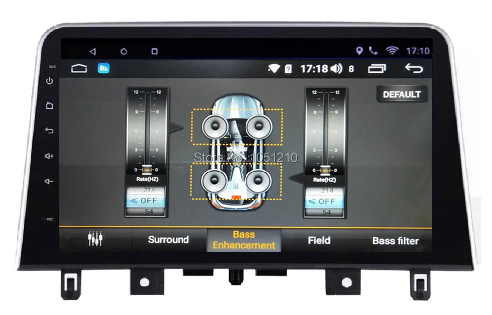 Ouchuangbo android 10 автомобильный медиа gps навигатор для JAC S3 2017 с 1 дюймовым