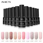 KADS Профессиональный Розовый Серии Ногтей Гель Для Ногтей 7 МЛ Черная Бутылка 10 Цветов Дополнительно УФ Лак Для Ногтей Гель-Лак Длительное Ногтей грунтовка