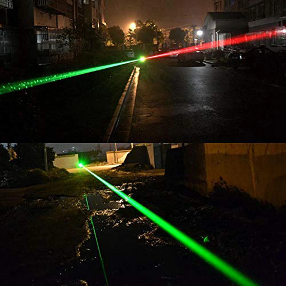 

Outdoor Survival Hight Powerful Green Laser Pointer Pen Red Purple Laserpointer Focus Burning Firecrackers Matches Laser Torch