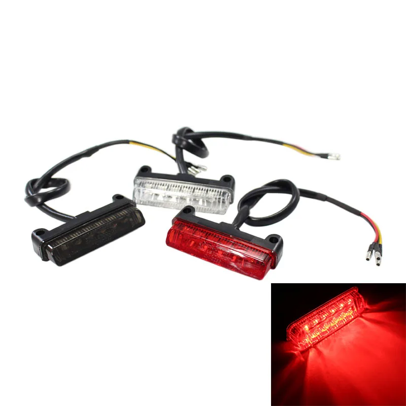 12V мотоцикл задний стоп сигнал светодиодный для мотоциклов с крутящим моментом
