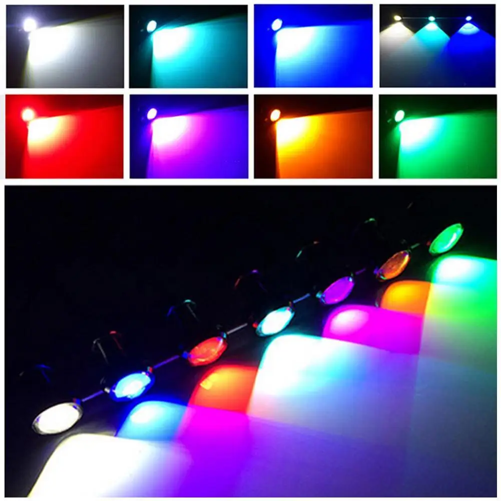 2 шт. мотоциклетная лампа ястреб огня модификация педали светодиодная зеркальная