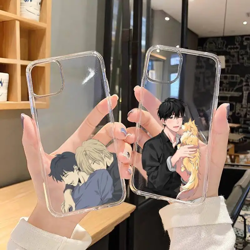 

Banana Fish Phone Cases Transparent soft For iphone 5 5s 5c se 6 6s 7 8 11 12 plus mini x xs xr pro max