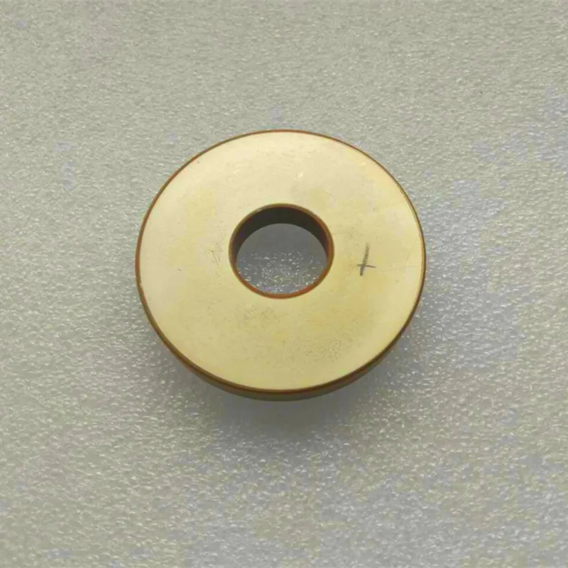 15k20k Mask Machine Ultrasonic Piezoelectric Ceramic Wafer Vibrator Ring Welding Transducer P8 Yellow material | Дом и сад