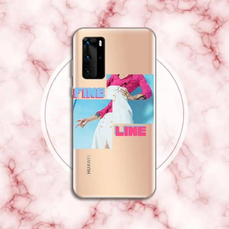 

Harry Styles love on Tour Phone Case Transparent for Huawei P20 P30 P40 honor 8 10i P smart 2019 Samsung A71 A21S S10 20 plus