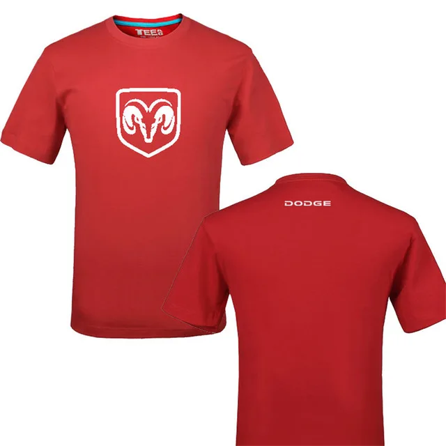 Креативный дизайн для Dodge logo t shirt однотонная хлопковая футболка мужские Новые