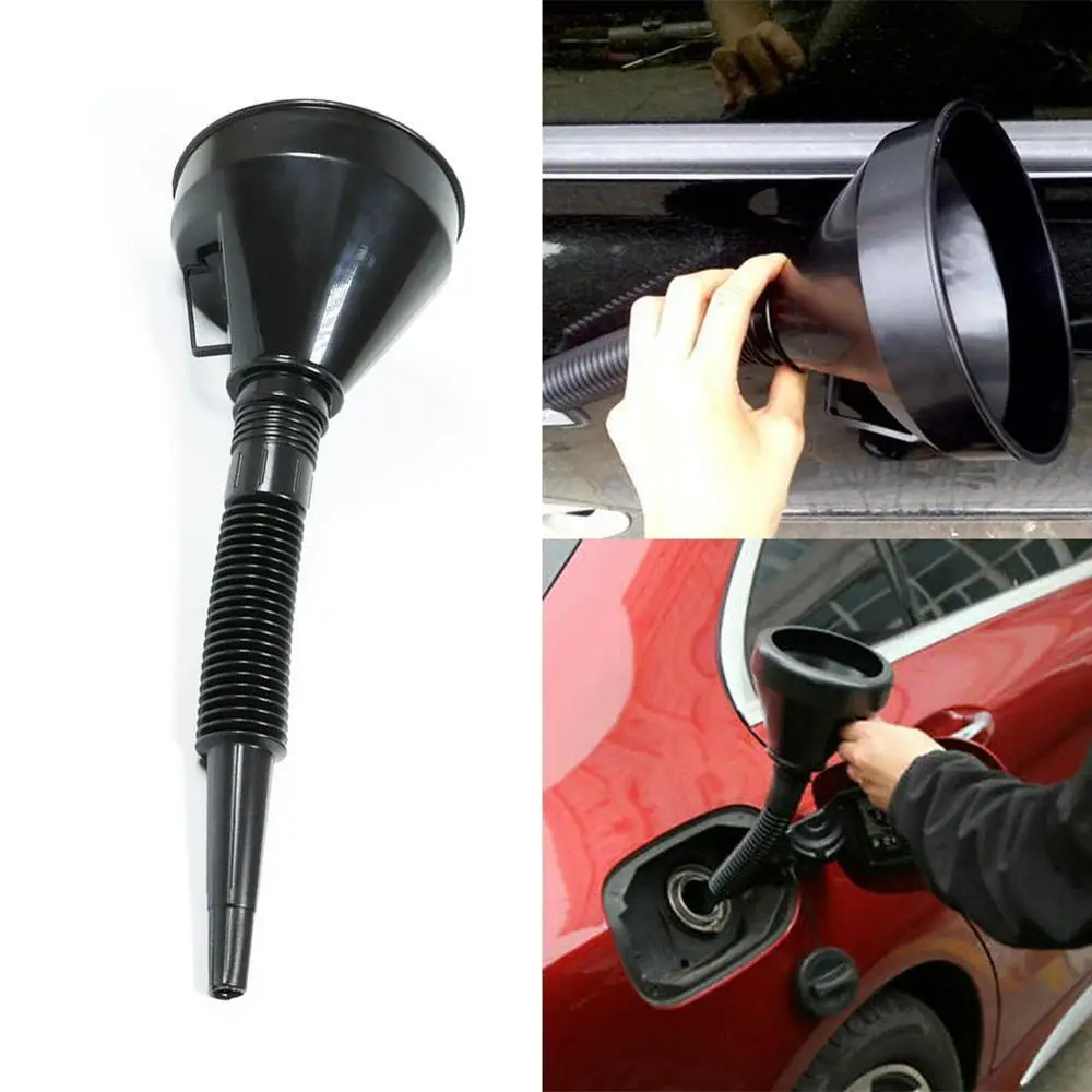 

Universal Plastic Thickened Oil Bucket Car Motorcycle For Water Liquid Funnel Oil With Filter 2-in-1 Tool Automotive Refuel S2A5