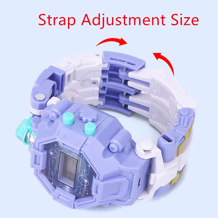 Водонепроницаемые детские часы роботы игрушки для детей подарок на день